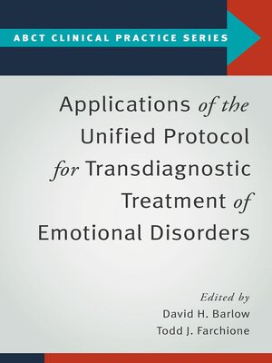cover image of Applications of the Unified Protocol for Transdiagnostic Treatment of Emotional Disorders